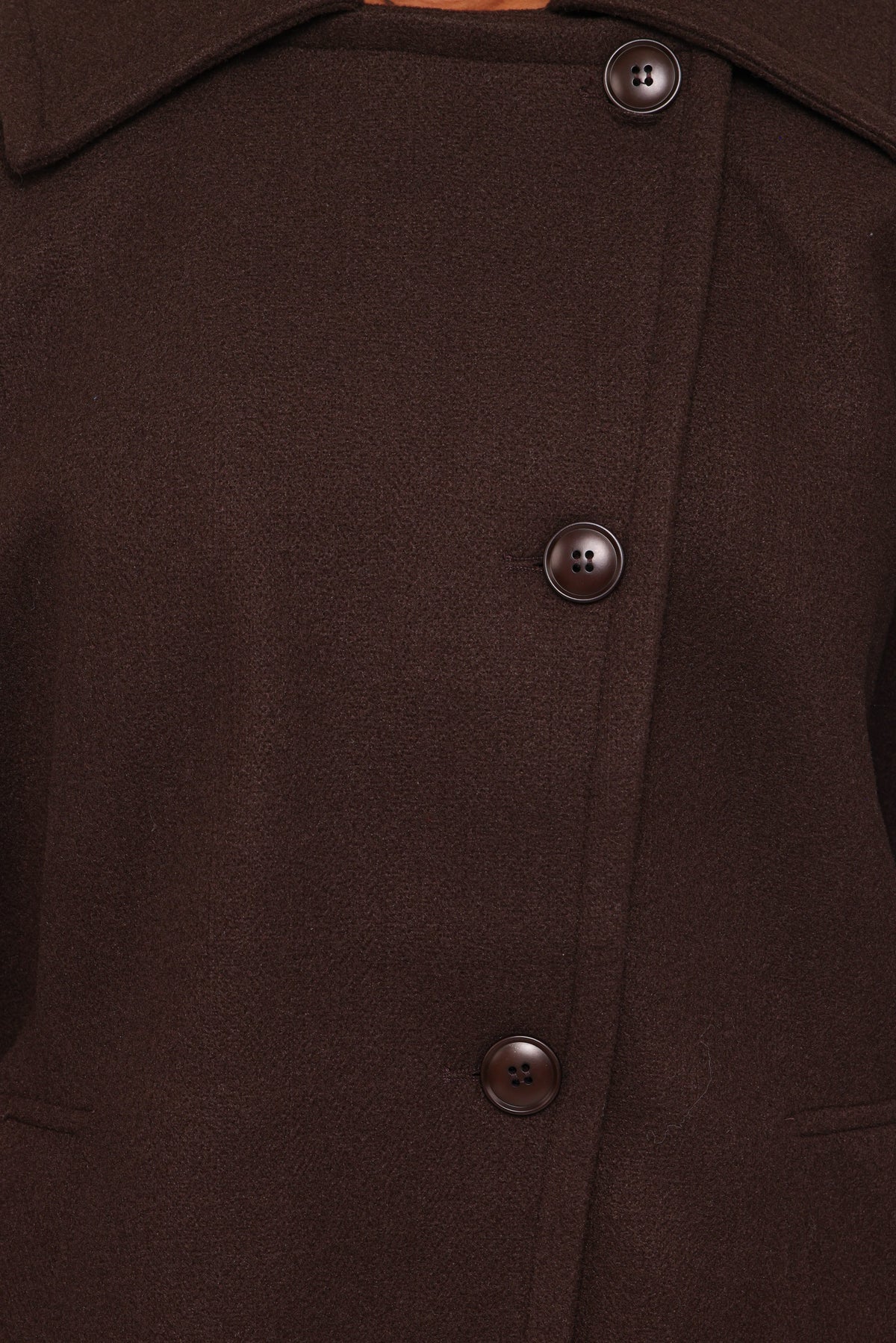 OUTERWEAR Sammie Oversized Coat - Brown
