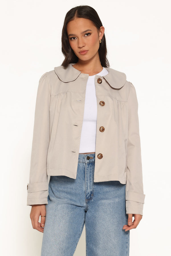 OUTERWEAR Tallara Trench Jacket - Beige
