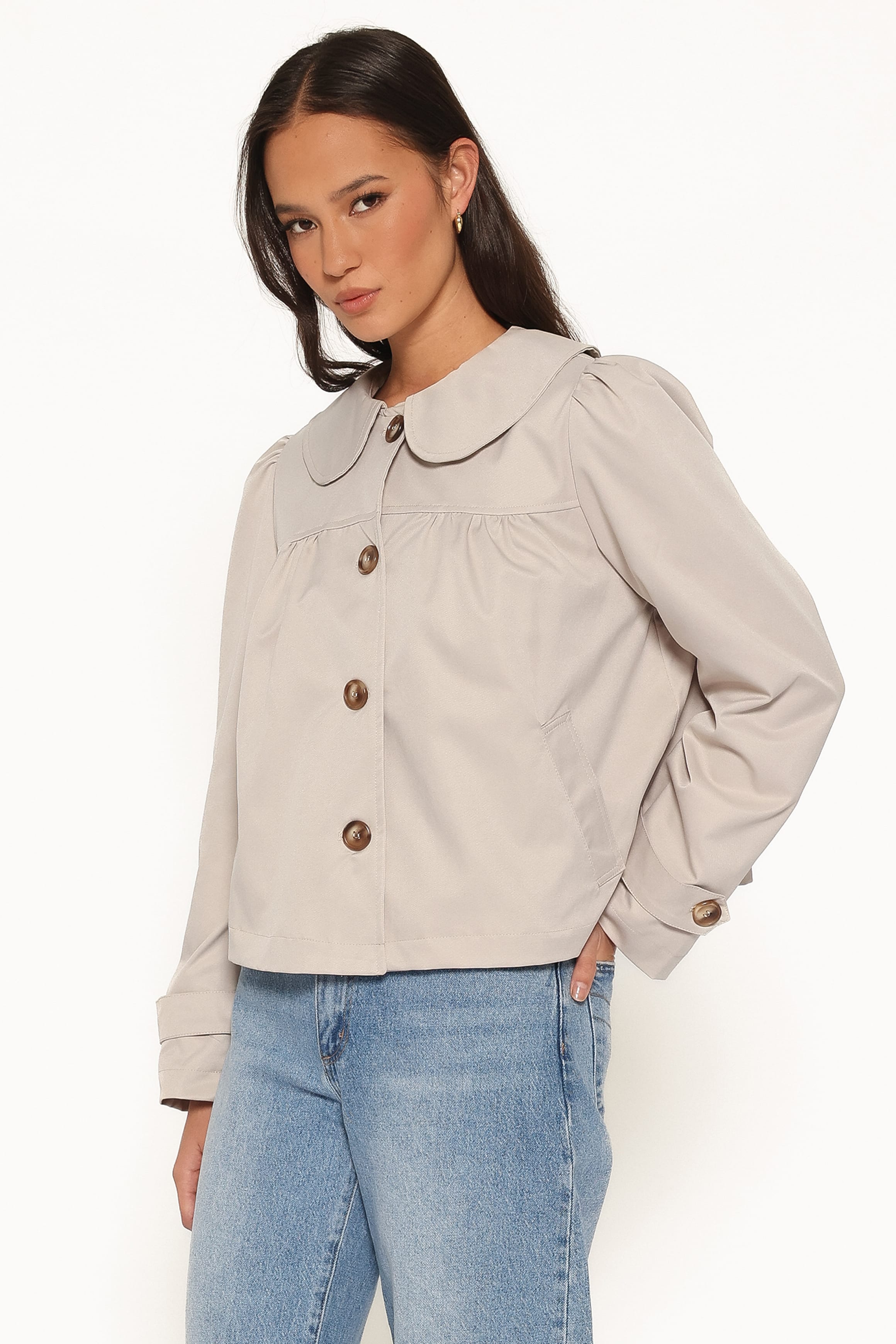 OUTERWEAR Tallara Trench Jacket - Beige