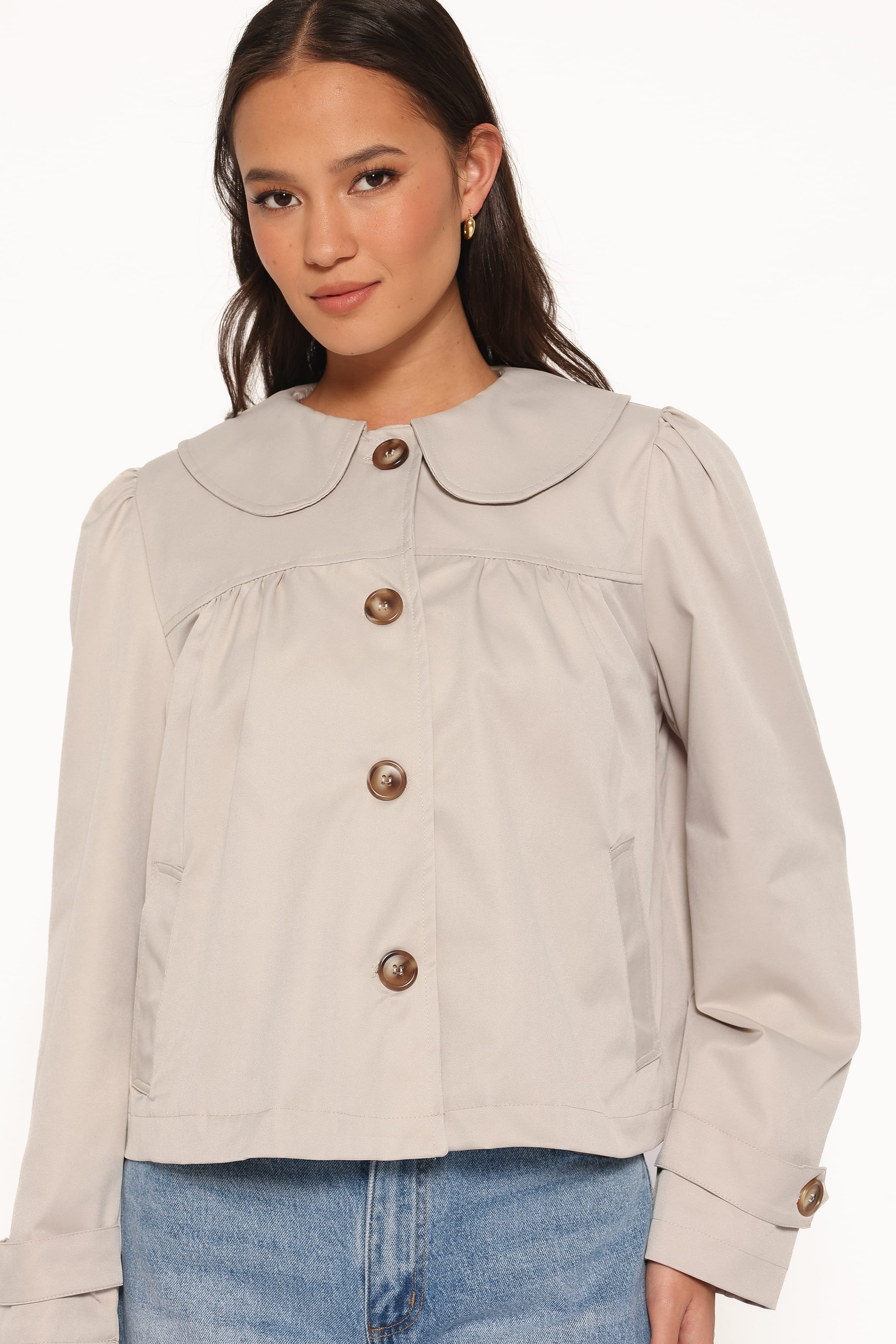 OUTERWEAR Tallara Trench Jacket - Beige