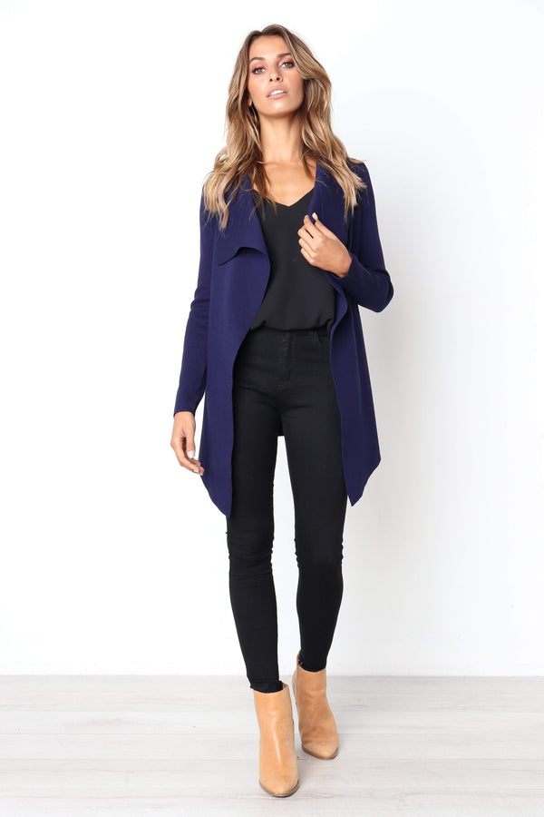 OUTERWEAR Zimmer Cardigan - Navy