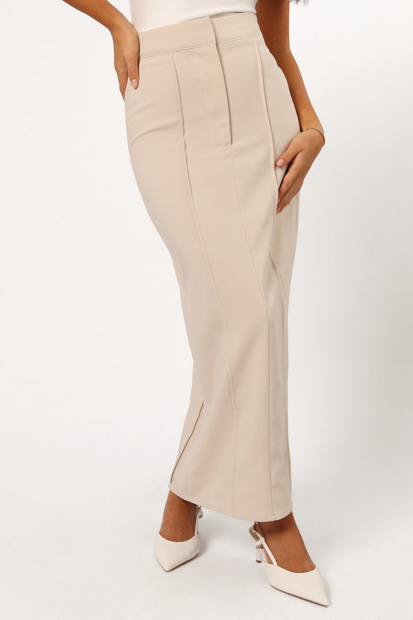 BOTTOMS @Wynona Skirt - Beige