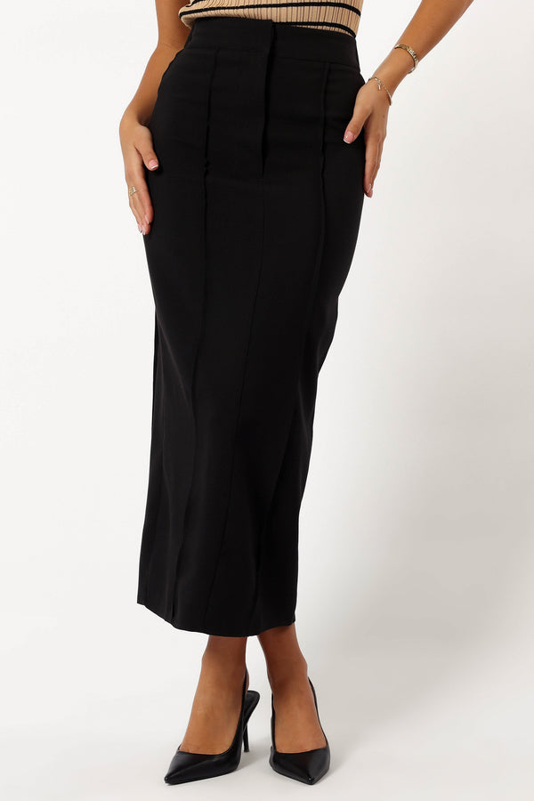 BOTTOMS @Wynona Skirt - Black (Hold for Winter Essentials)