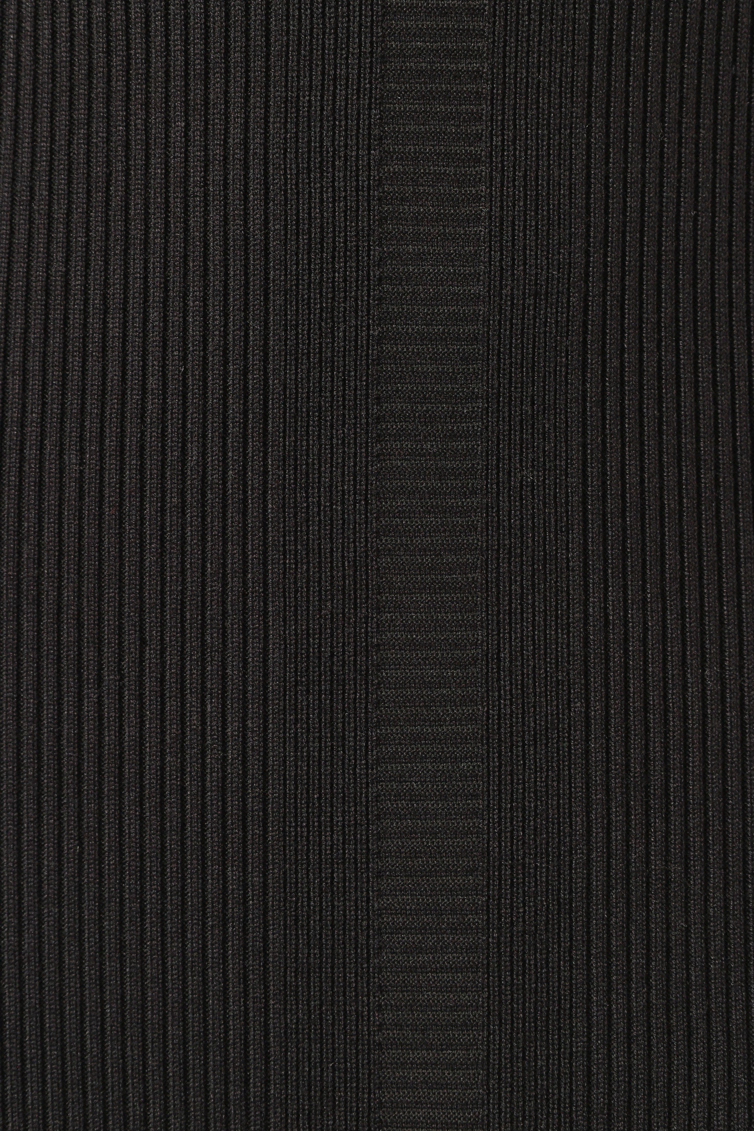 DRESSES @Collins Long Sleeve Midi Dress - Black