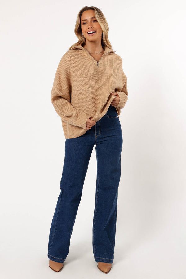 KNITWEAR Miranda Knit Sweater - Beige