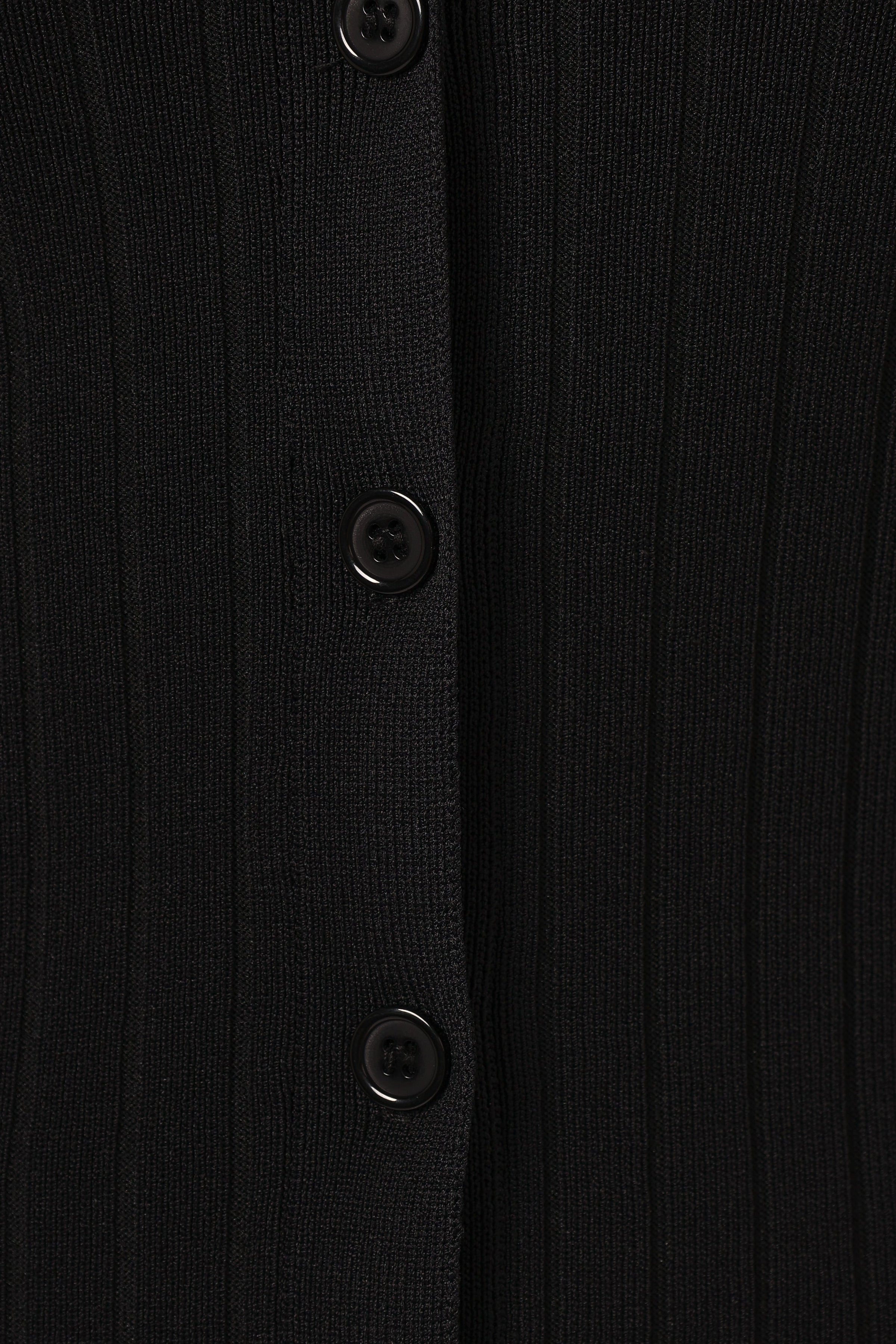 TOPS @Seraphine Knit Cardigan Top - Black