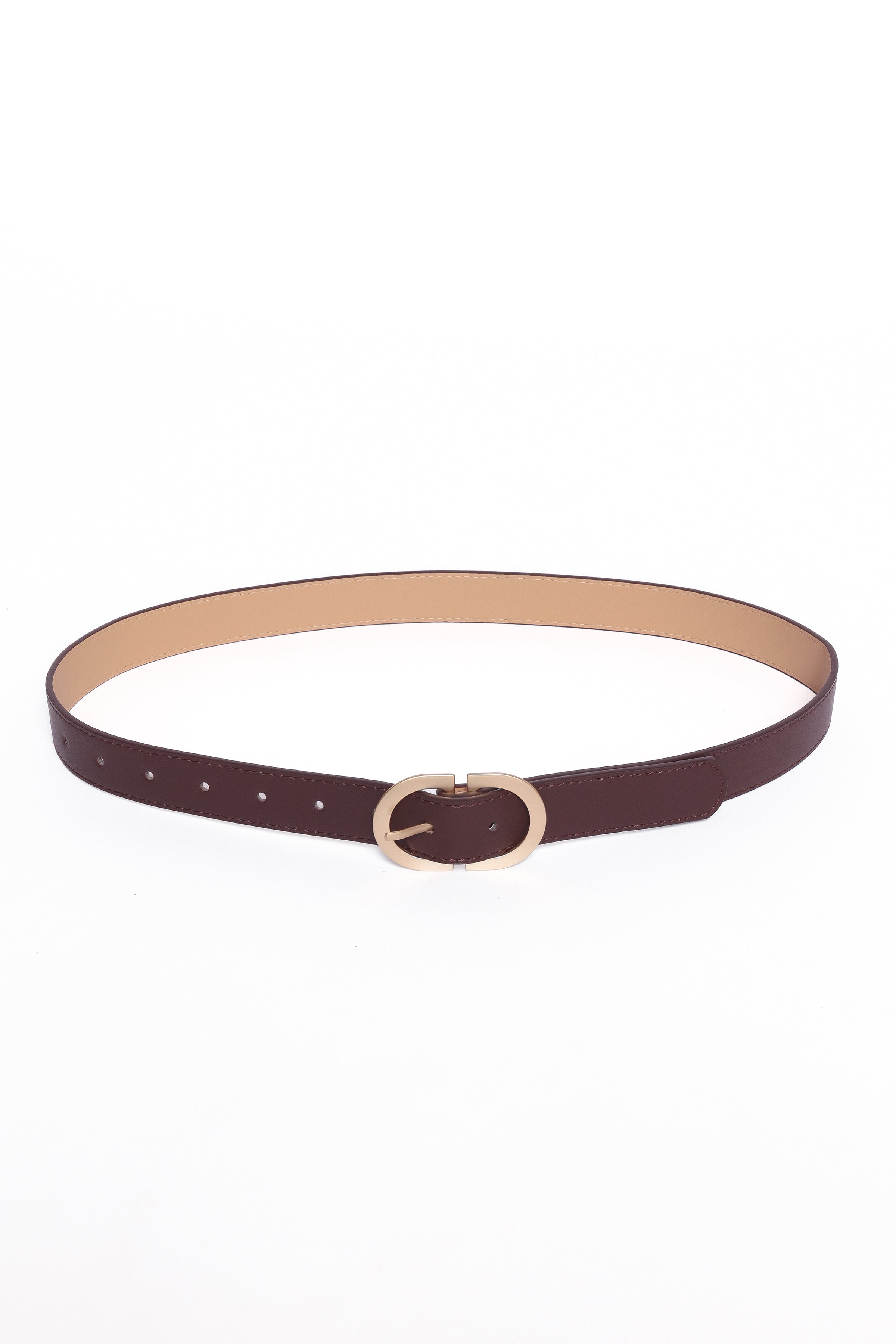 Petal and Pup USA ACCESSORIES Abbott Belt - Dark Brown One Size