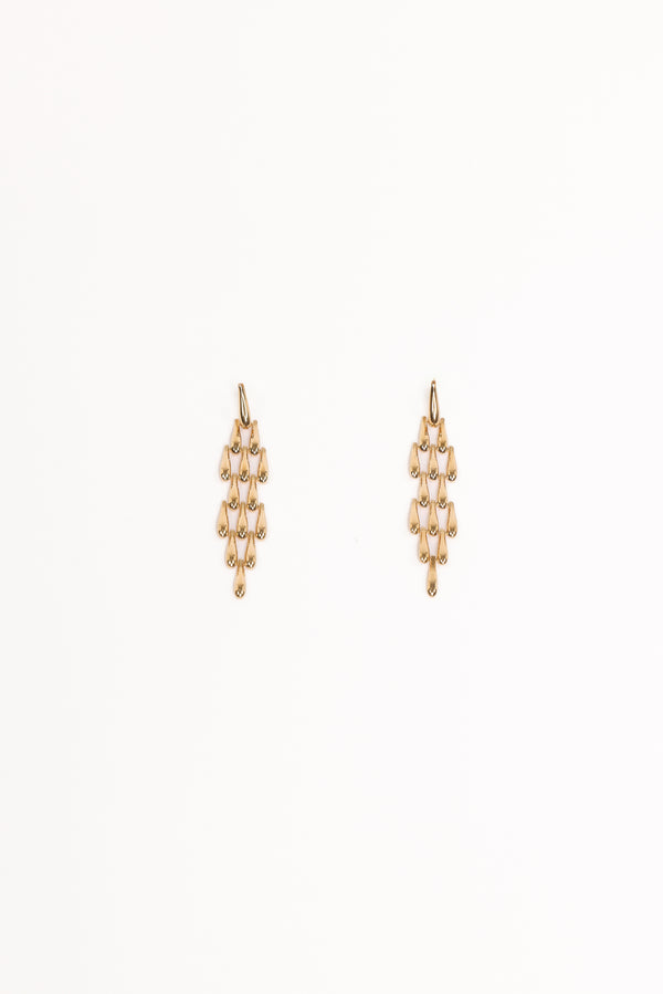 Petal and Pup USA ACCESSORIES Alba Earrings - Gold One Size