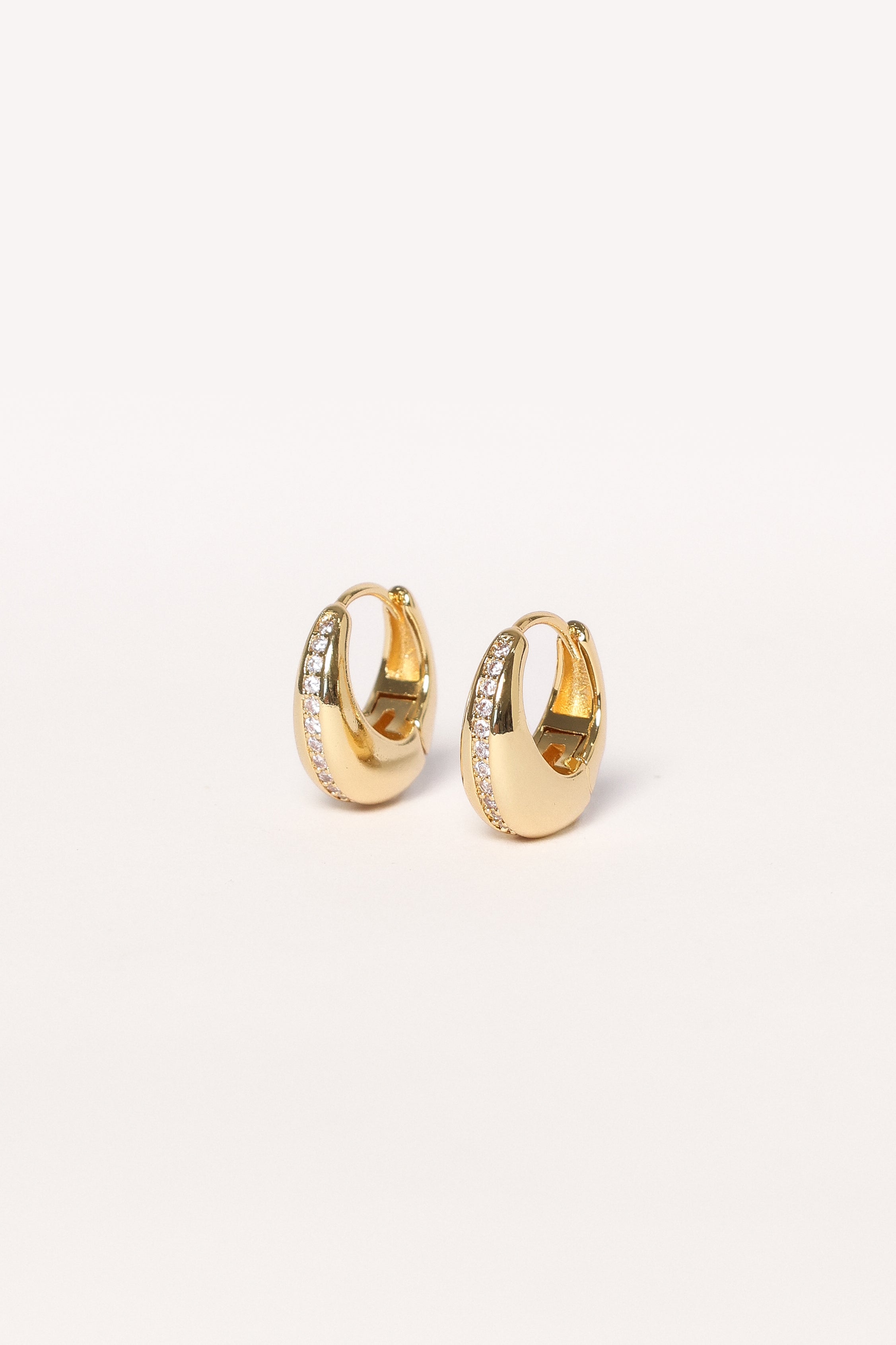 Petal and Pup USA ACCESSORIES Allyse Earrings - Gold One Size
