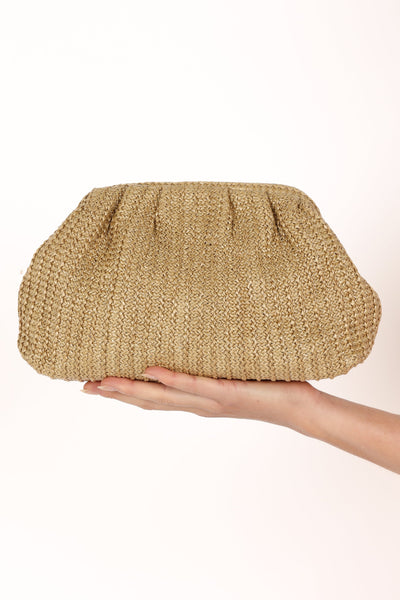 Straw clutch bag online accessorize