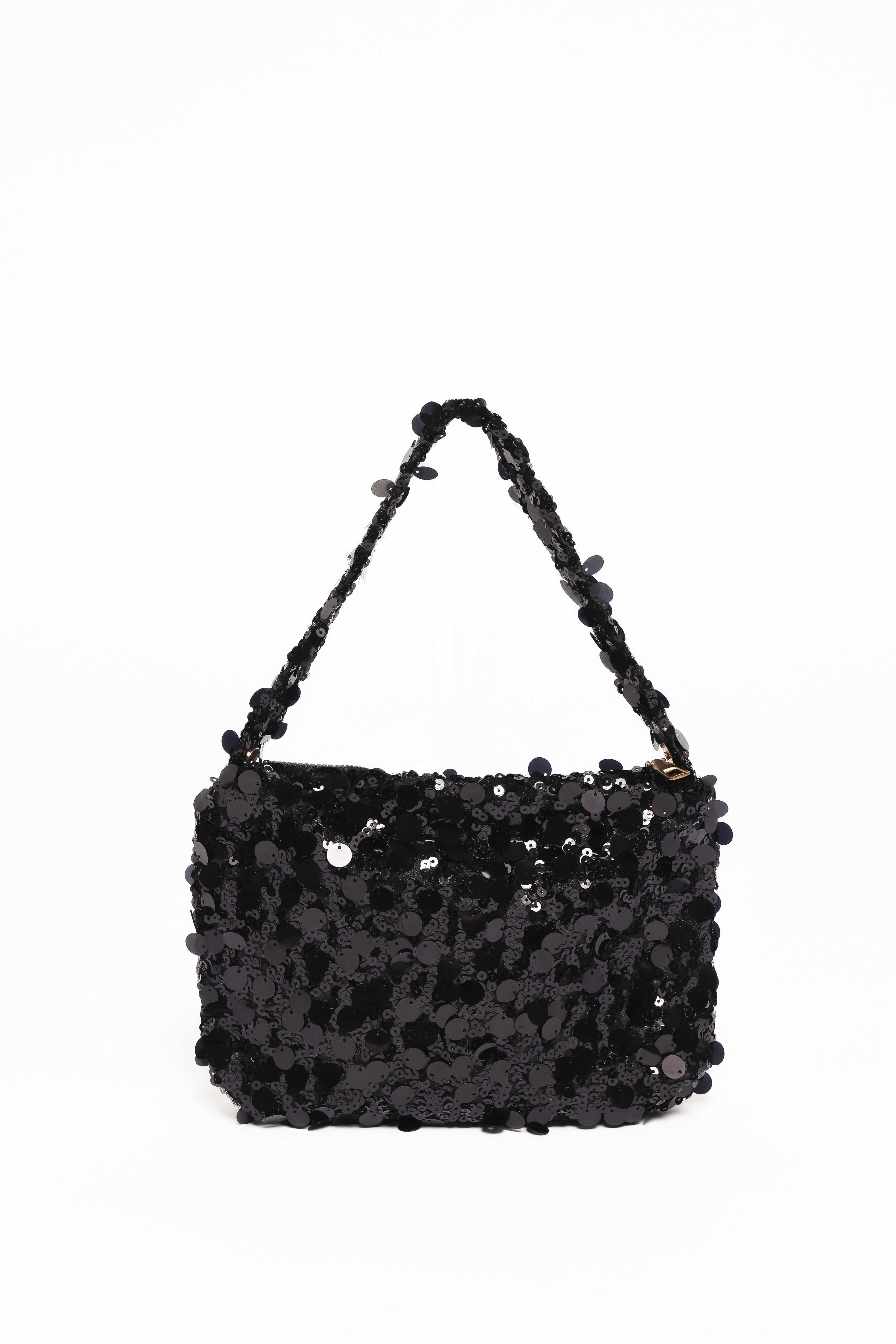 Petal and Pup USA ACCESSORIES Annika Sequin Shoulder Bag - Black One Size
