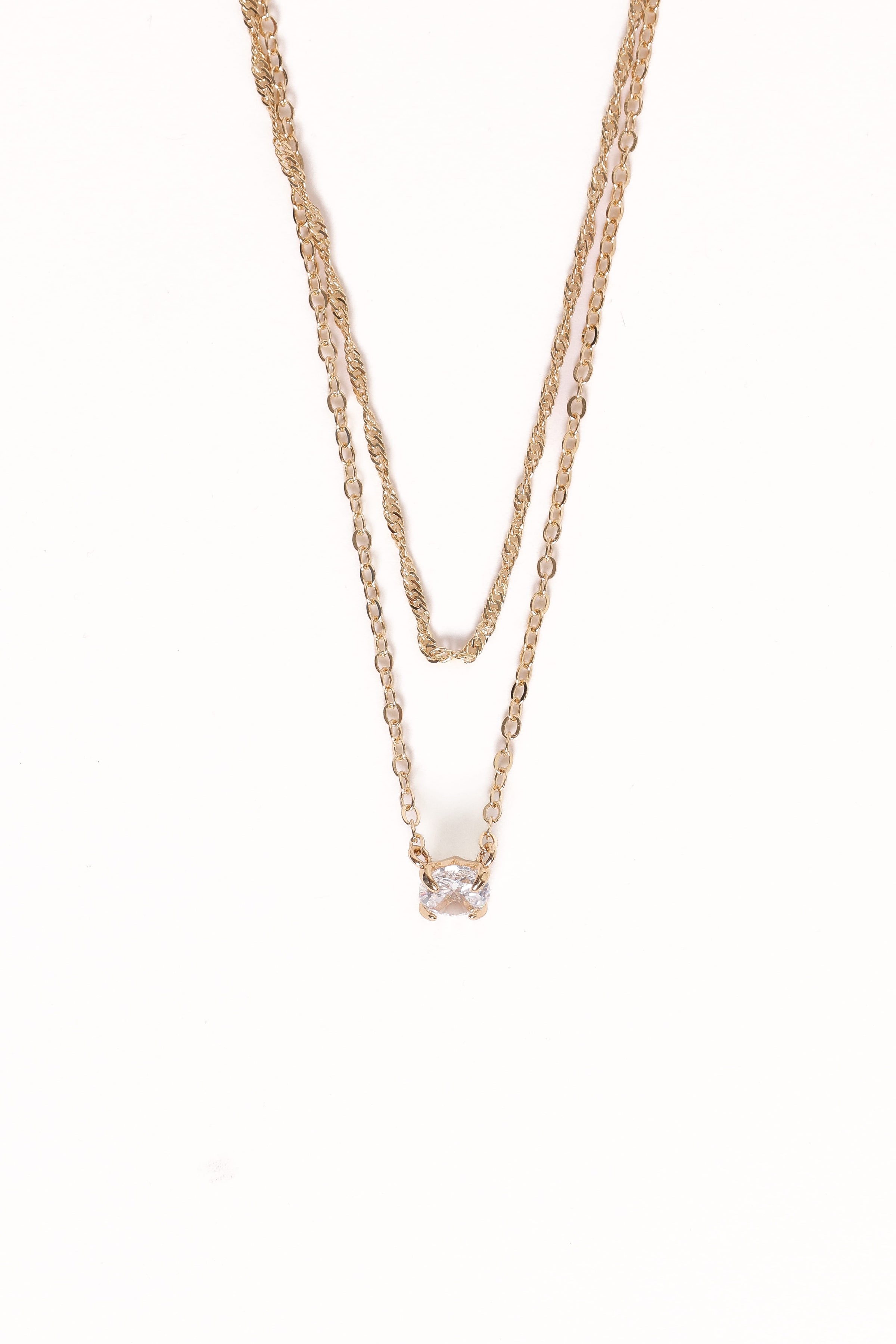 Petal and Pup USA ACCESSORIES Arabella Necklace - Gold One Size