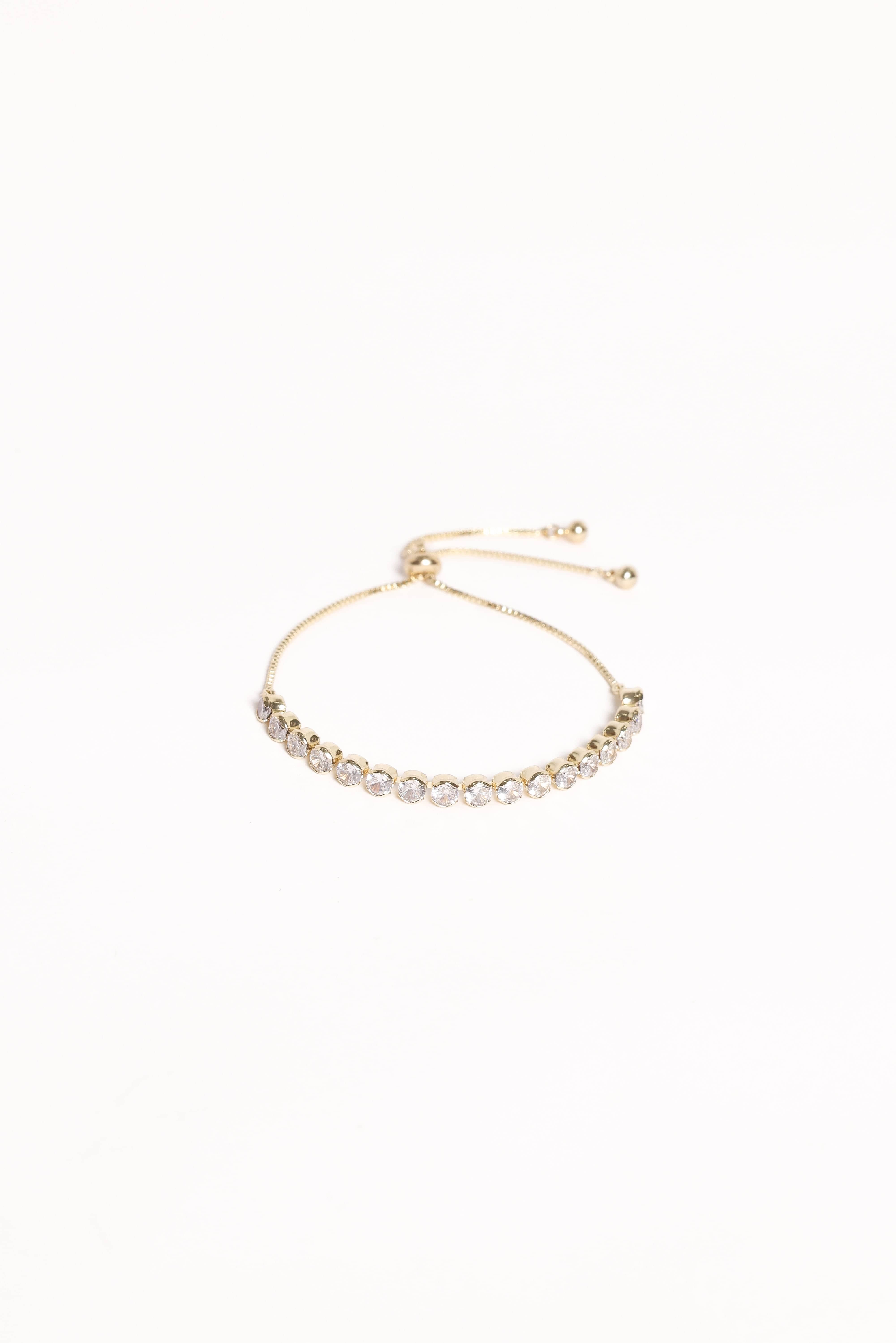 Petal and Pup USA ACCESSORIES Ash Bracelet - Gold One Size