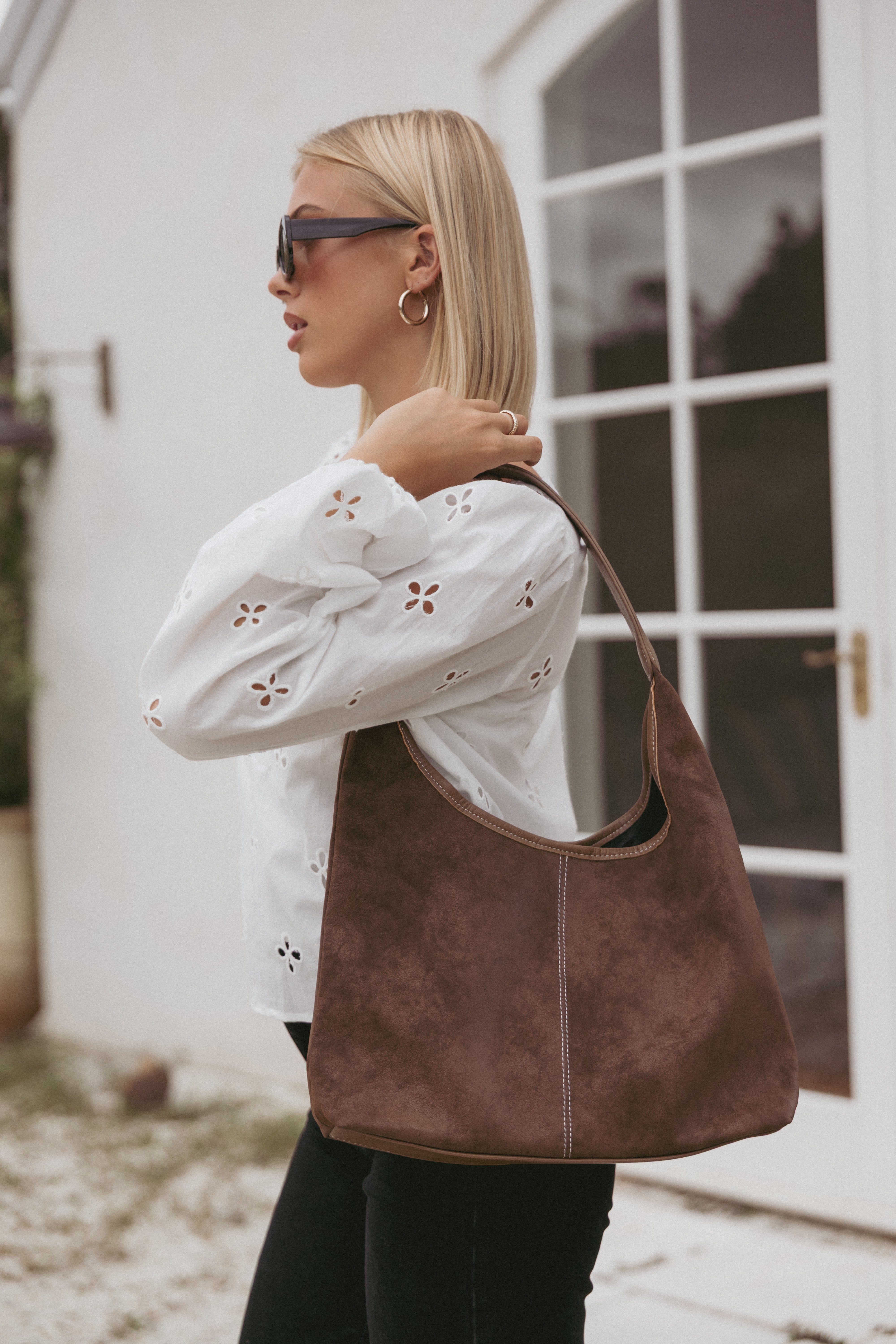 Petal and Pup USA ACCESSORIES Ashton Bag - Brown One Size