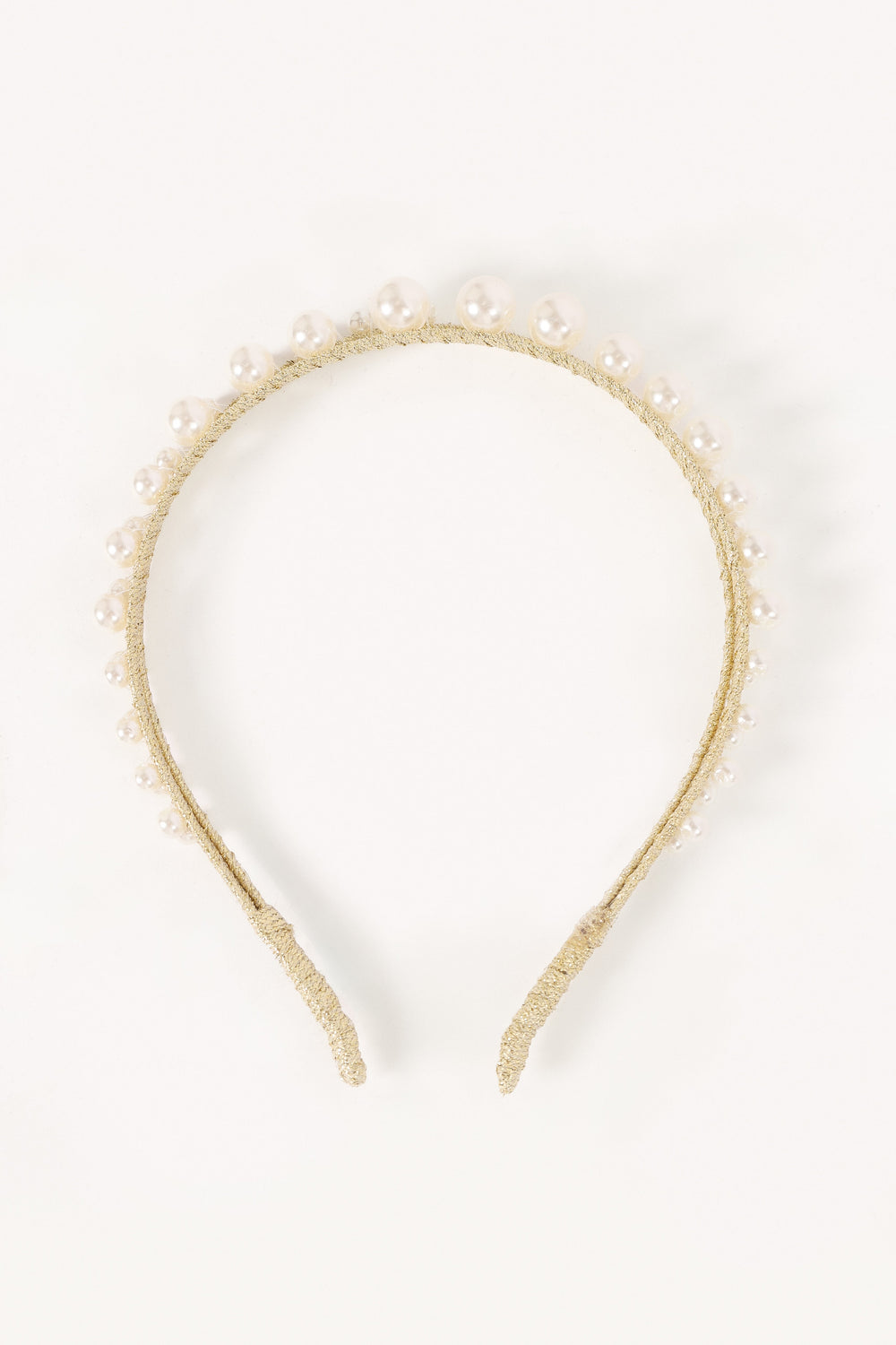 Petal and Pup USA ACCESSORIES Baylee Headband - Pearl One Size