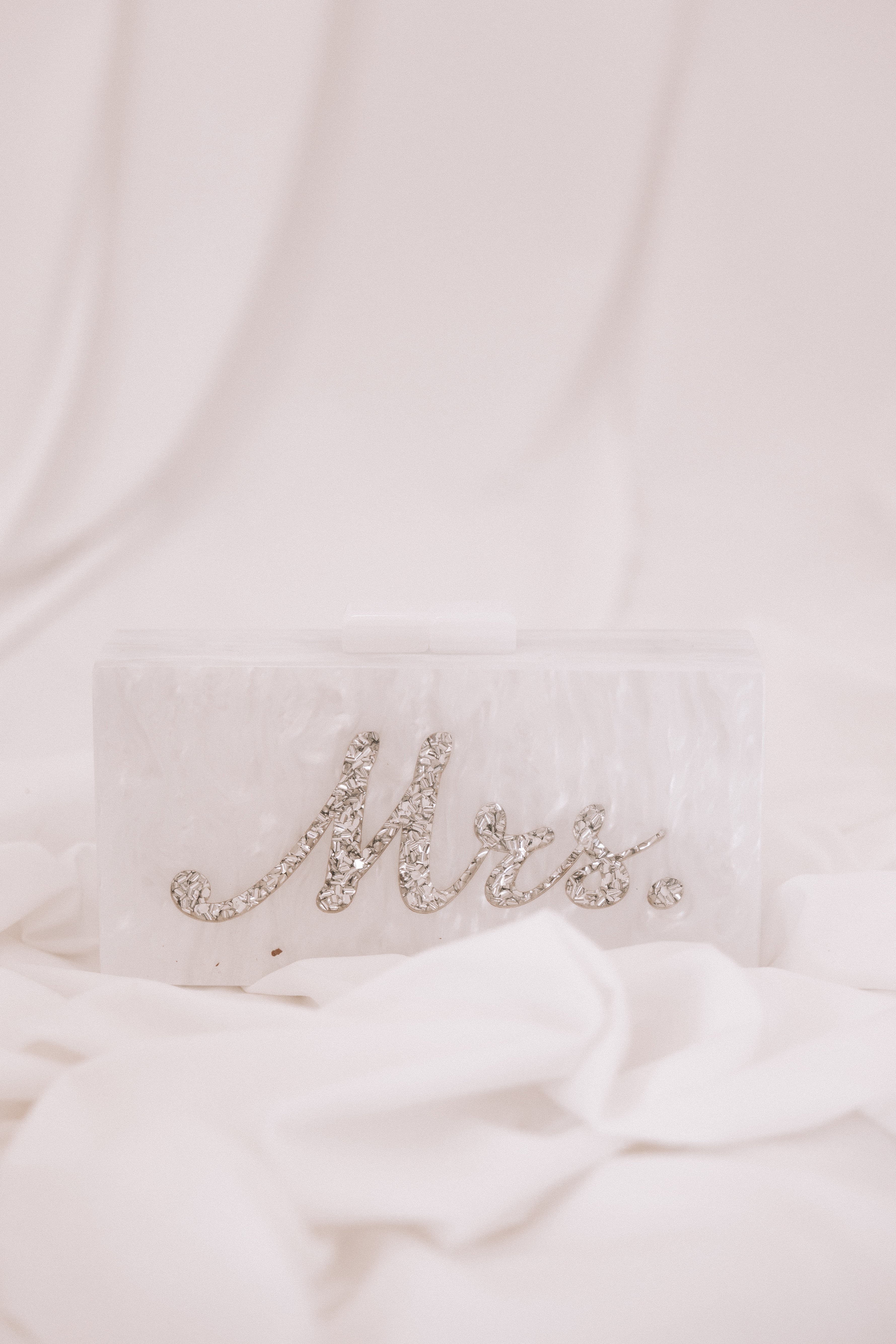 Petal and Pup USA ACCESSORIES Betsy Clutch - Silver One Size