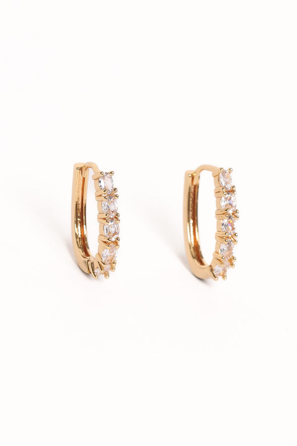 Petal and Pup USA ACCESSORIES Bianca Earrings - Gold One Size