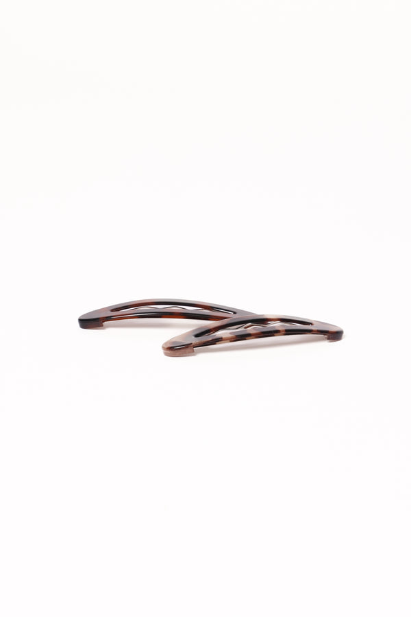 Petal and Pup USA ACCESSORIES Blakely Hairclip Set - Tort One Size