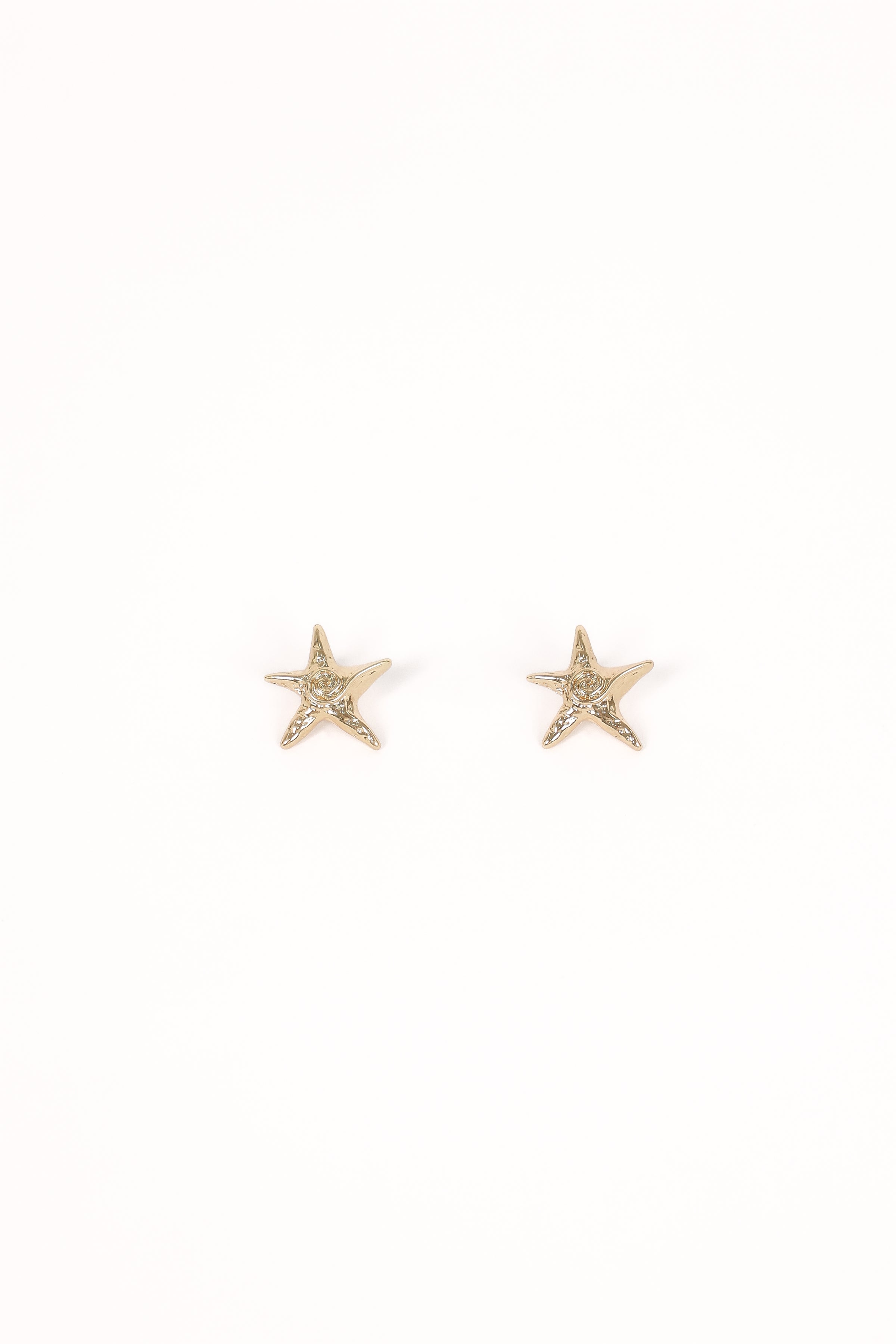 Petal and Pup USA ACCESSORIES Bliss Starfish Earrings - Gold One Size