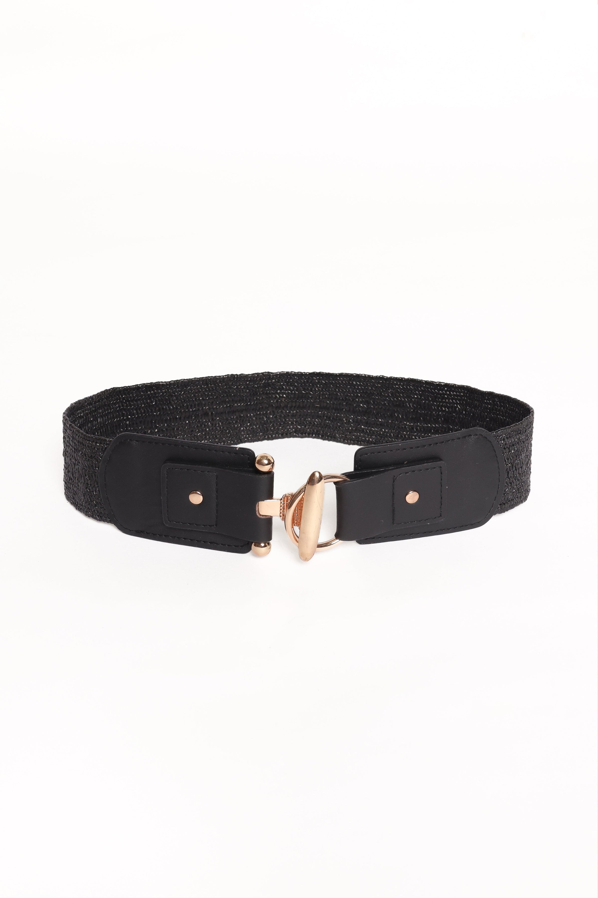 Petal and Pup USA ACCESSORIES Bonnie Belt - Black One Size