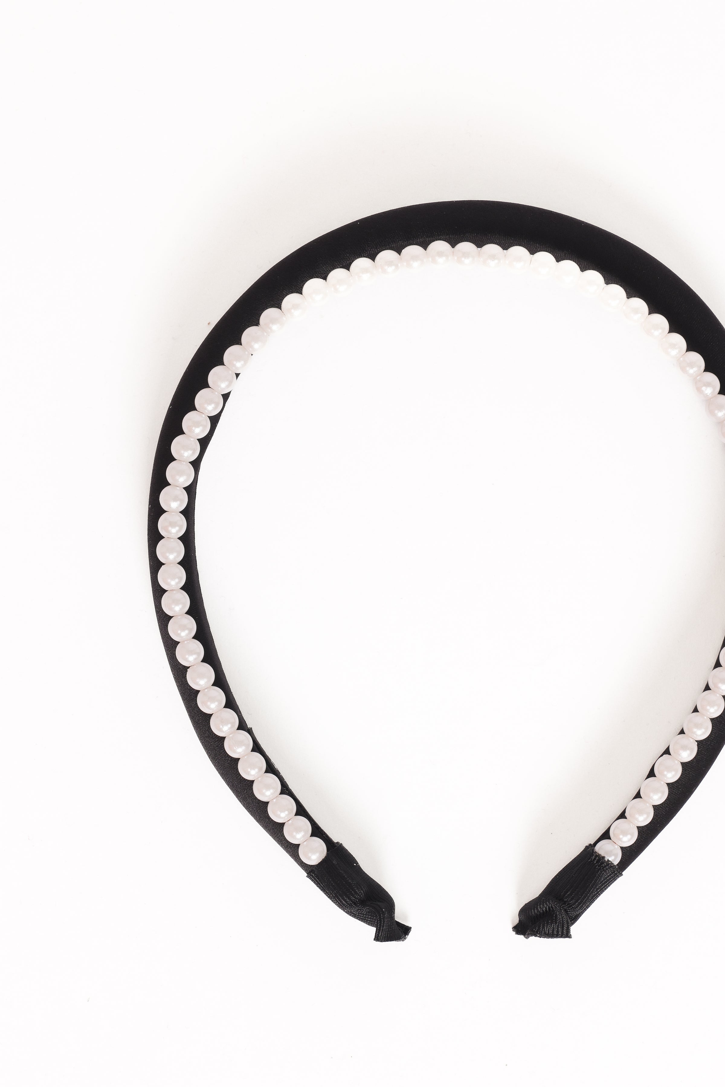 Petal and Pup USA ACCESSORIES Breanna Headband - Pearl/Black One Size