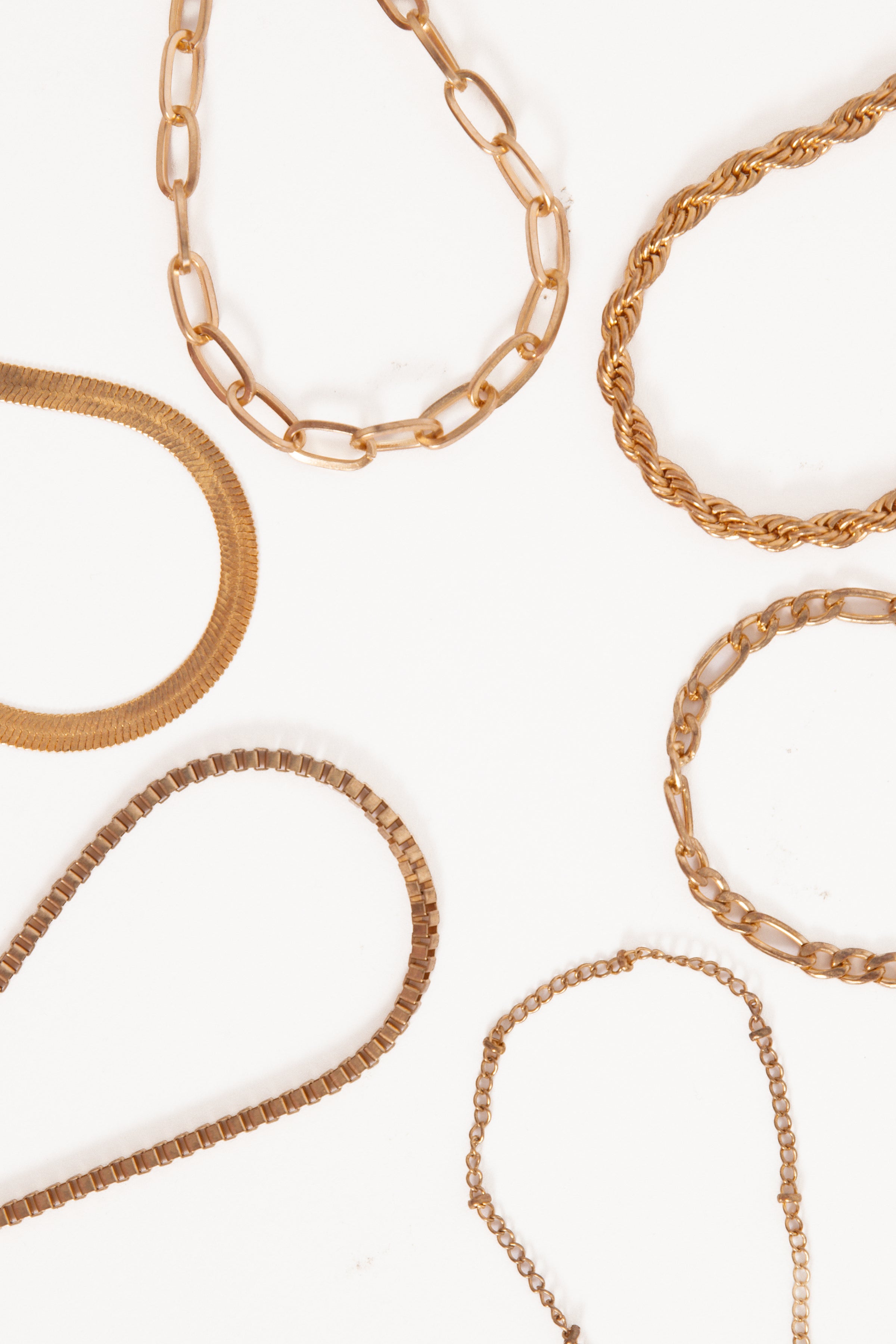 Petal and Pup USA ACCESSORIES Brooklyn Bracelet Set - Gold One Size