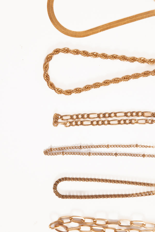 Petal and Pup USA ACCESSORIES Brooklyn Bracelet Set - Gold One Size