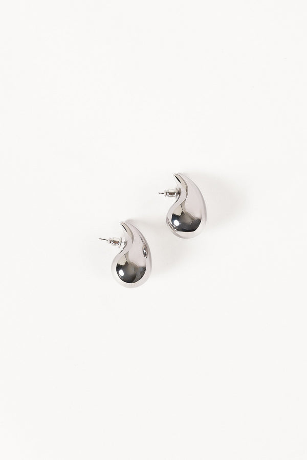 Petal and Pup USA ACCESSORIES Bubble Earrings - Silver One Size