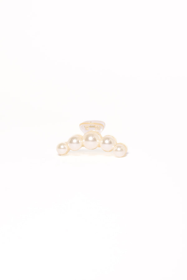 Petal and Pup USA ACCESSORIES Camille Hair Clip - Pearl One Size
