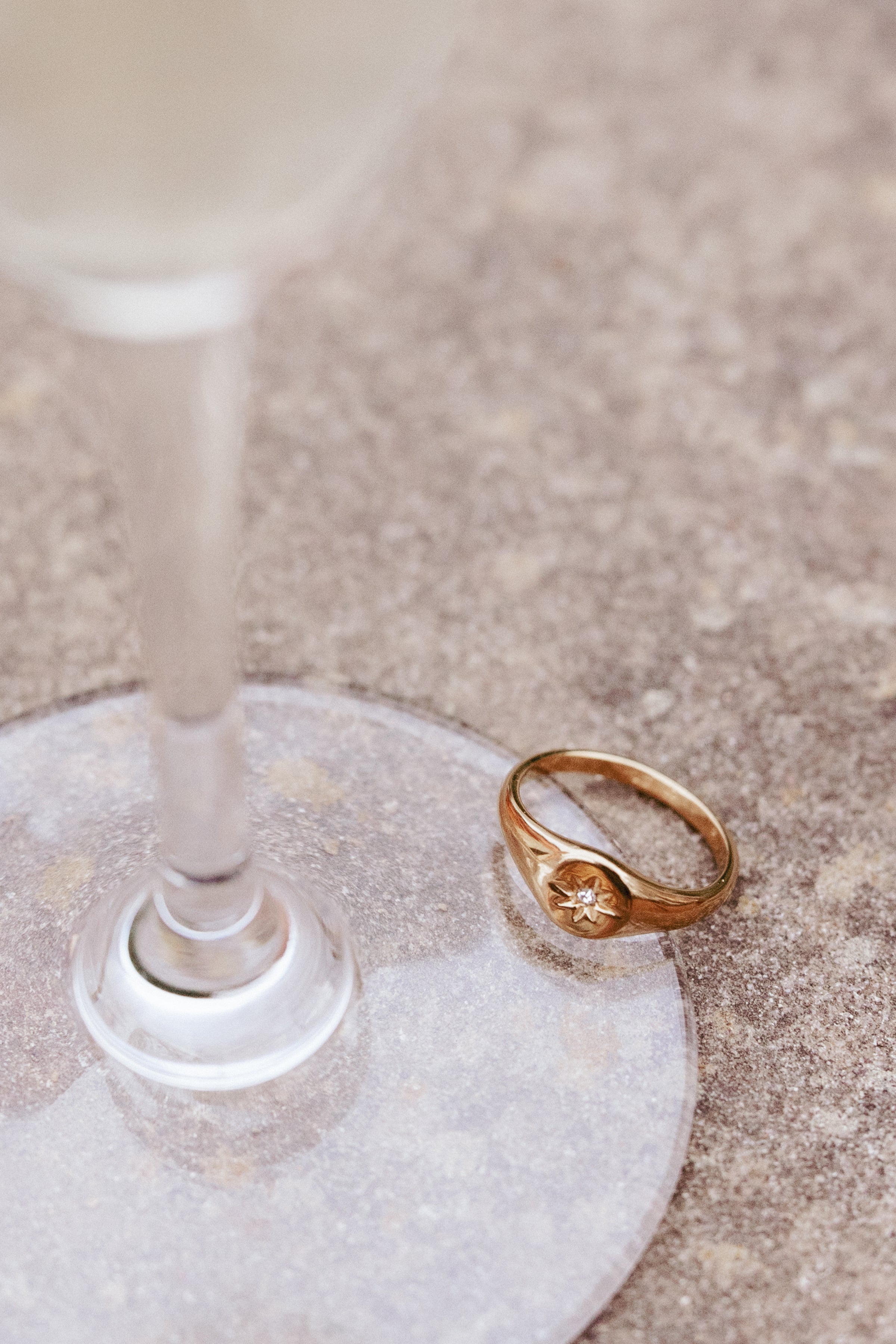 Petal and Pup USA ACCESSORIES Campbell Ring - Gold One Size