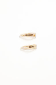 Petal and Pup USA ACCESSORIES Carmen Hair Clip Set - Pearl One Size