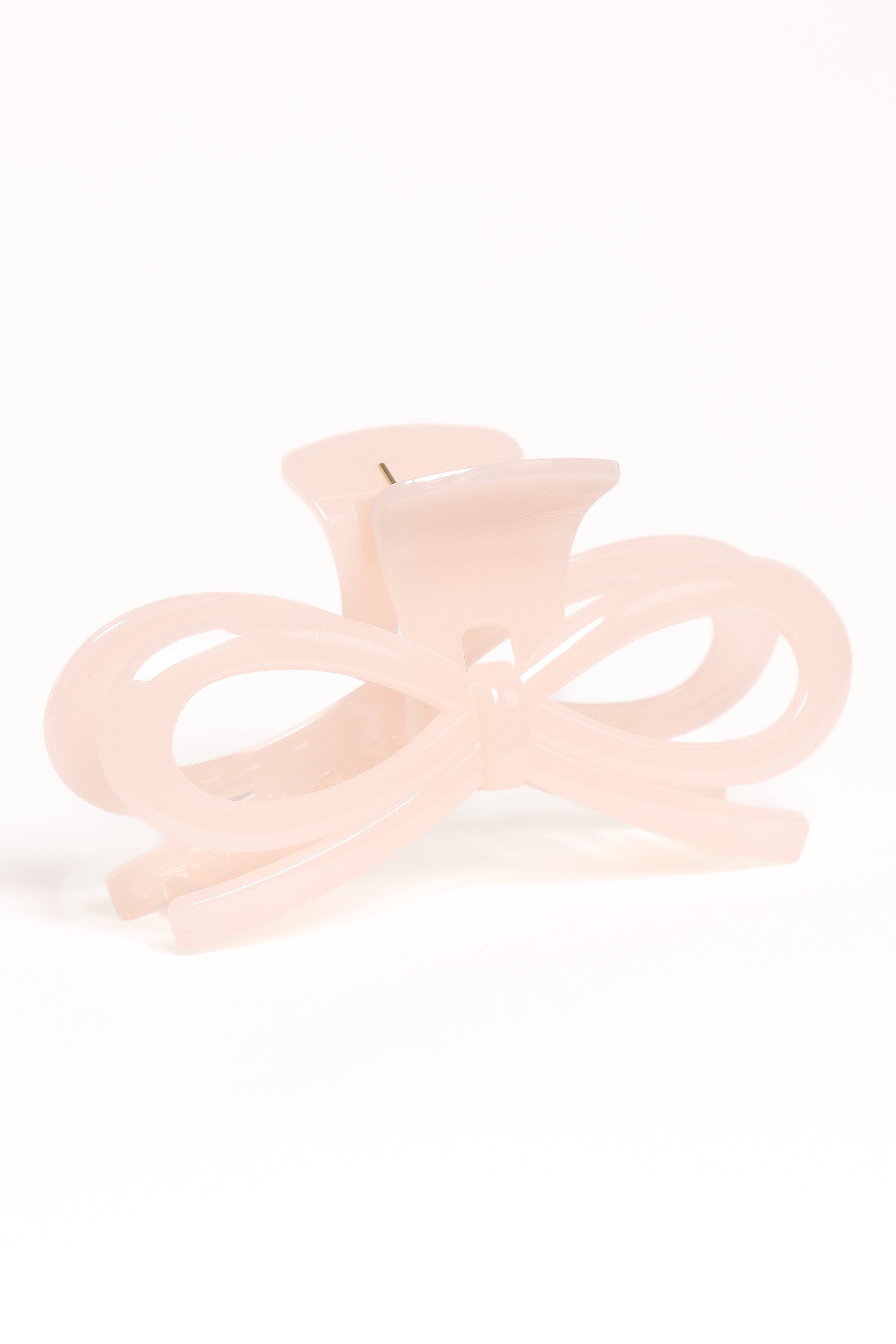 Petal and Pup USA ACCESSORIES Cera Hair Clip - Pale Pink One Size