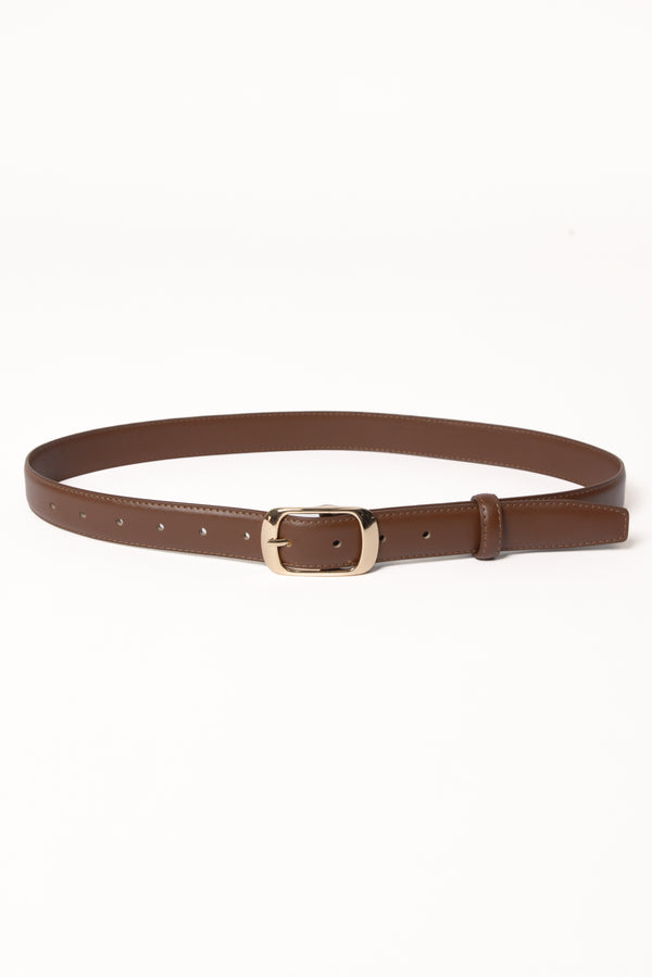 Petal and Pup USA ACCESSORIES Classic Belt - Brown One Size