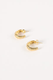 Petal and Pup USA ACCESSORIES Clementine Earrings - Gold One Size