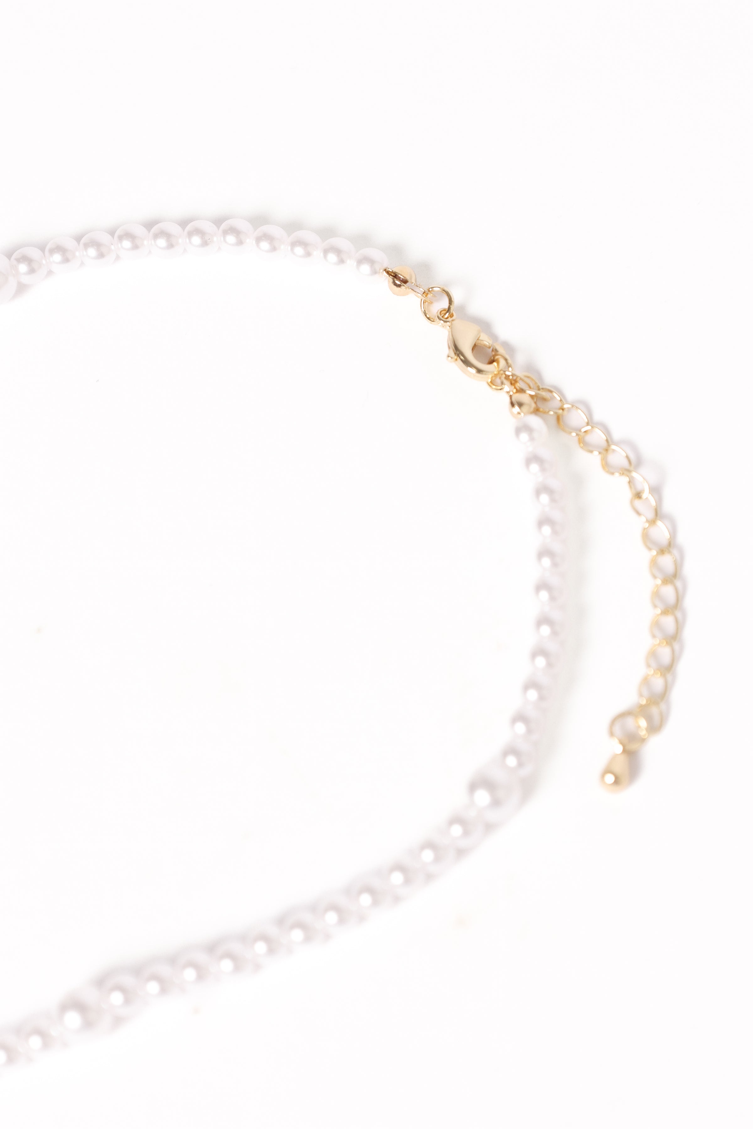 Petal and Pup USA ACCESSORIES Dahlia Necklace - Pearl One Size