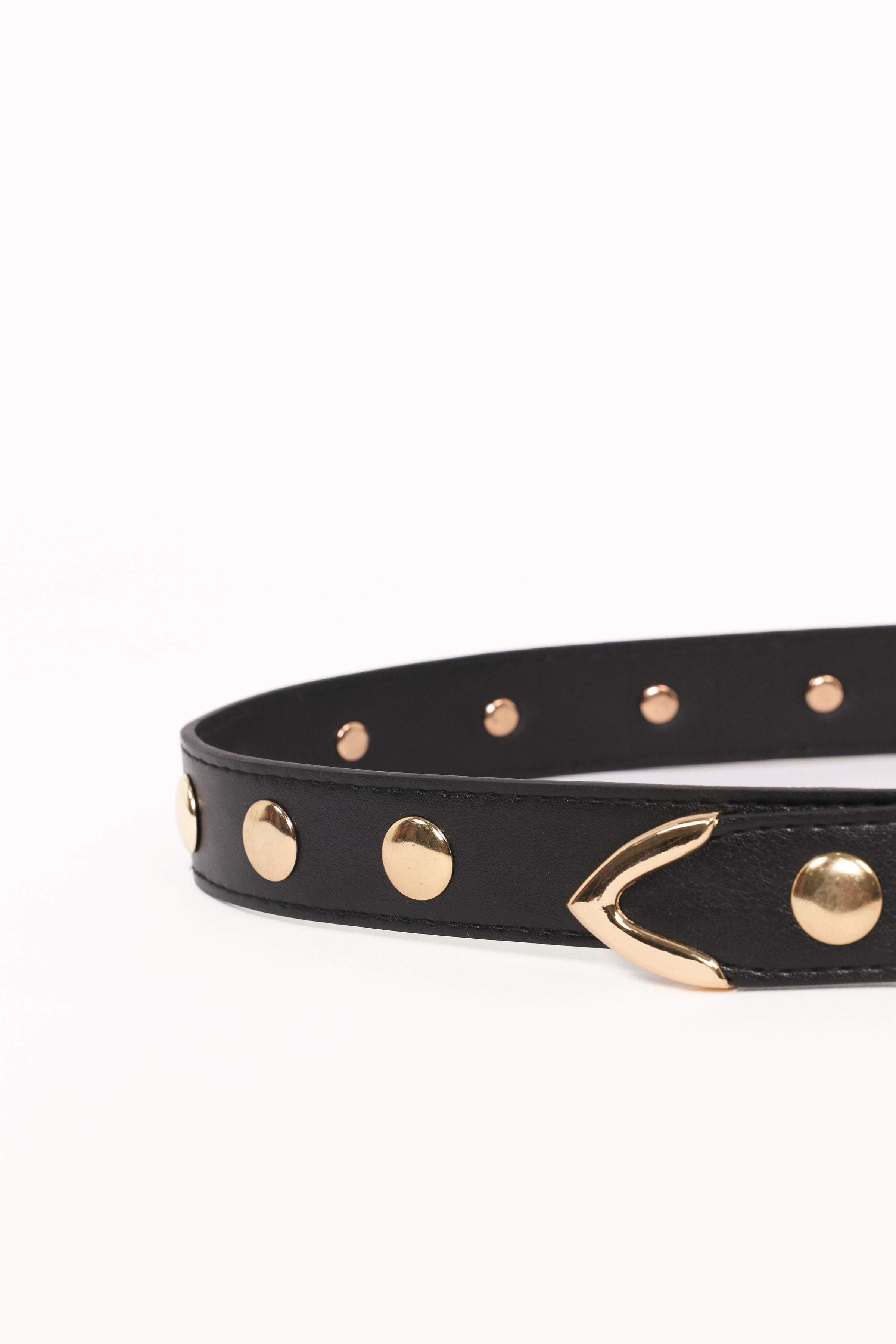 Petal and Pup USA ACCESSORIES Dallas Studded Belt - Black One Size