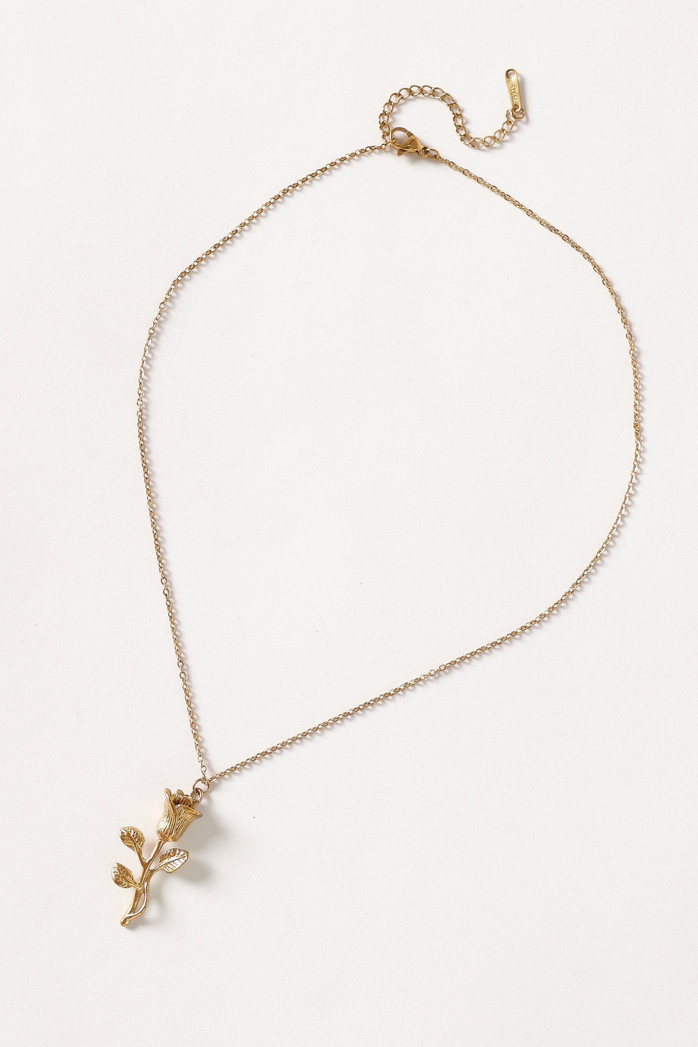 Petal and Pup USA ACCESSORIES Damira Flower Necklace - Gold One Size