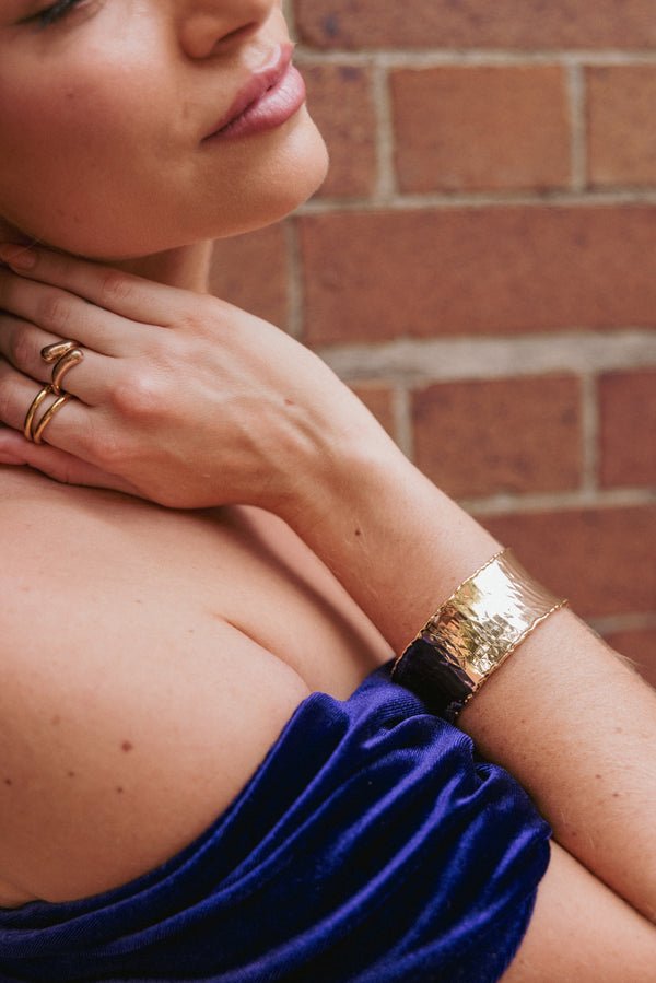 Petal and Pup USA ACCESSORIES Daria Bracelet - Gold One Size