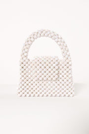 Petal and Pup USA ACCESSORIES Delia Statement Bag - White One Size