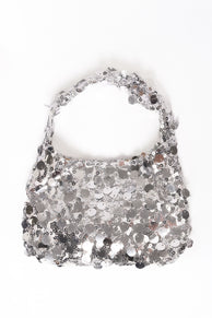 Petal and Pup USA ACCESSORIES Delta Sequin Bag - Silver One Size
