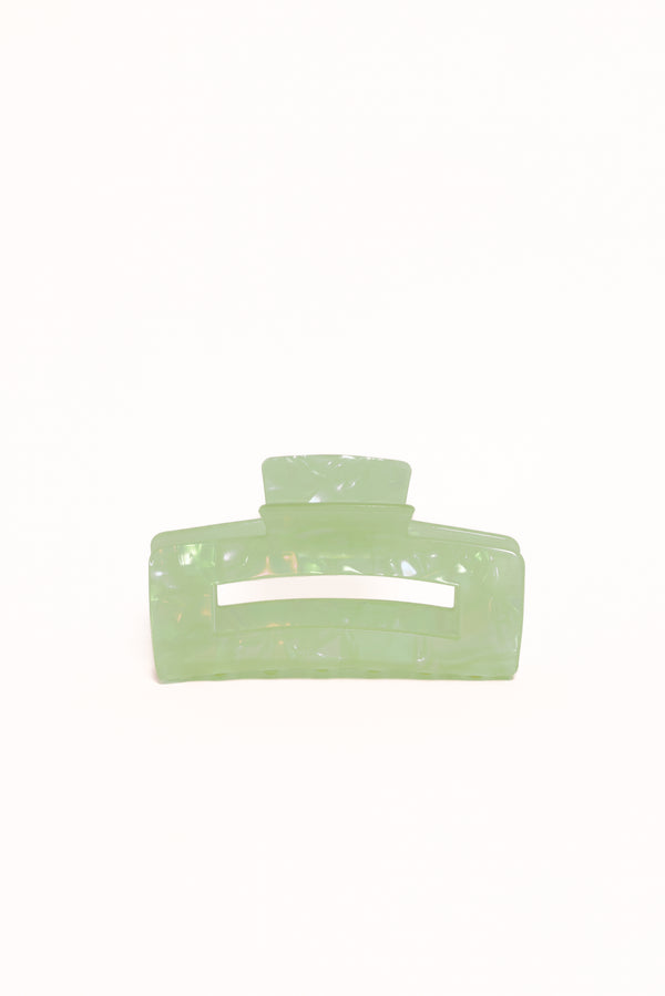 Petal and Pup USA ACCESSORIES Demi Hair Clip - Green One Size