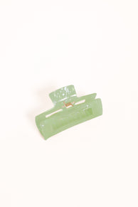 Petal and Pup USA ACCESSORIES Demi Hair Clip - Green One Size