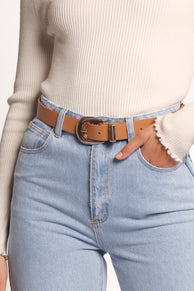 Petal and Pup USA ACCESSORIES Dylan Belt - Camel One Size