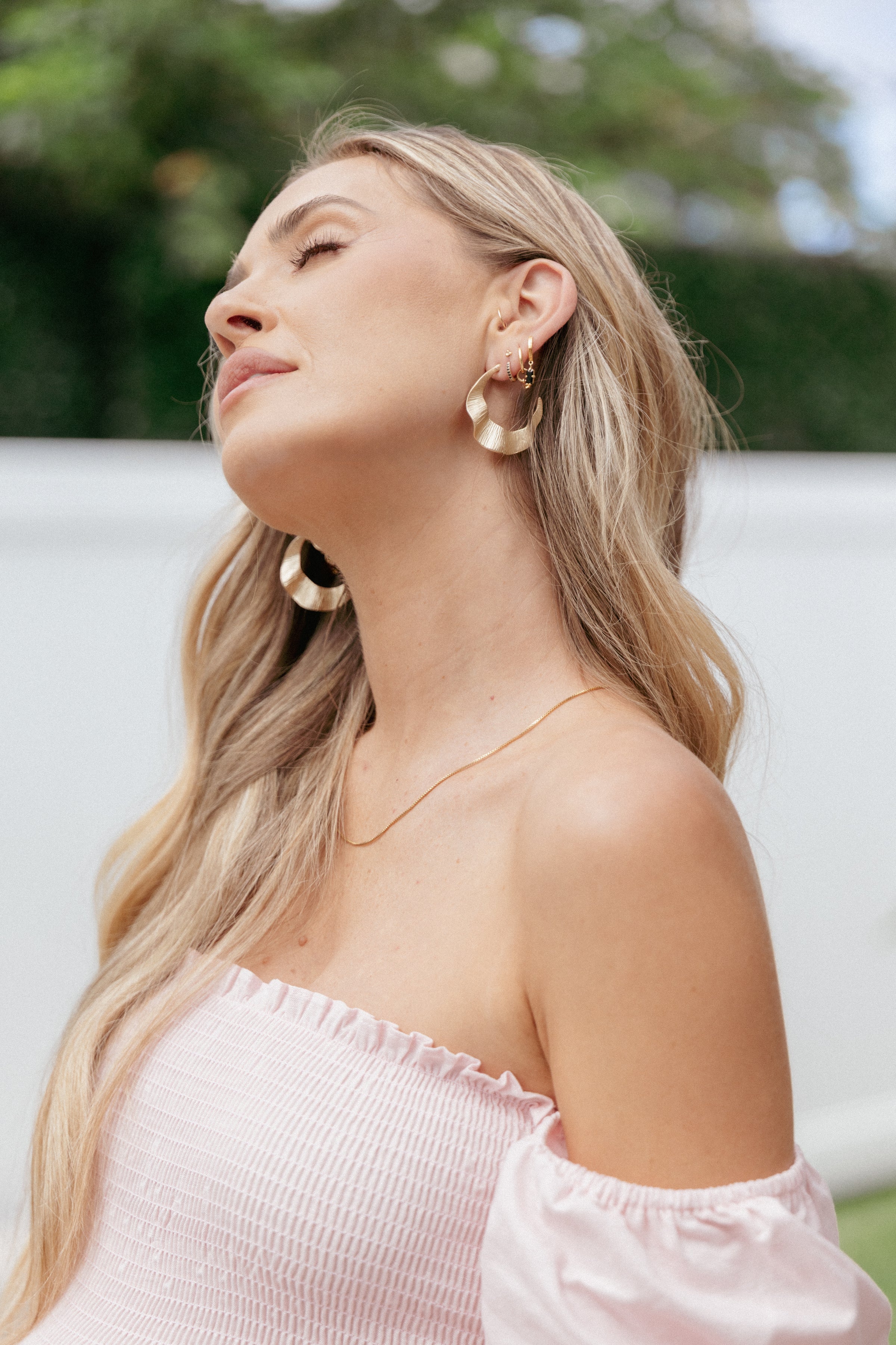 Petal and Pup USA ACCESSORIES Eden Earrings - Gold One Size