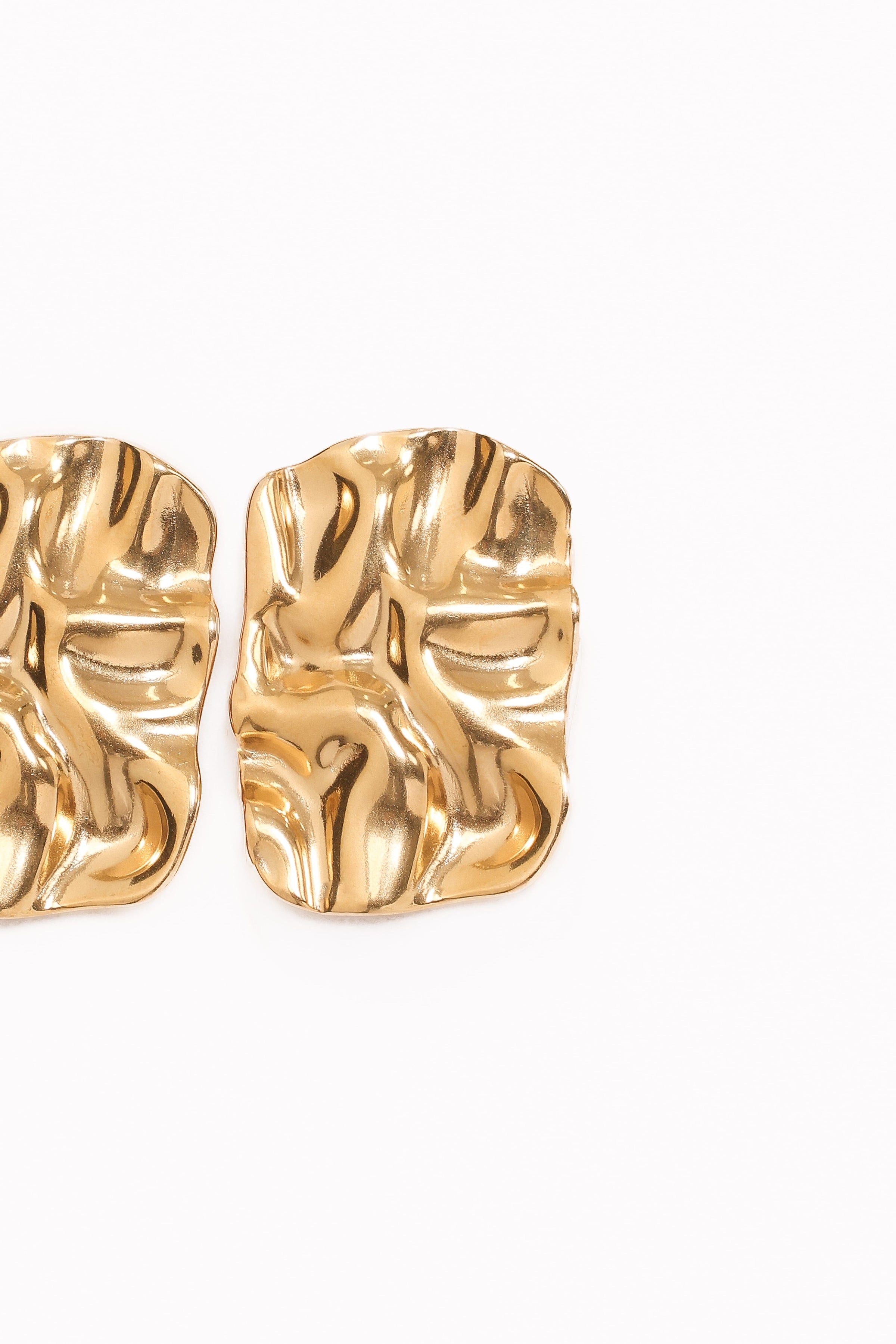 Petal and Pup USA ACCESSORIES Edith Earrings - Gold One Size
