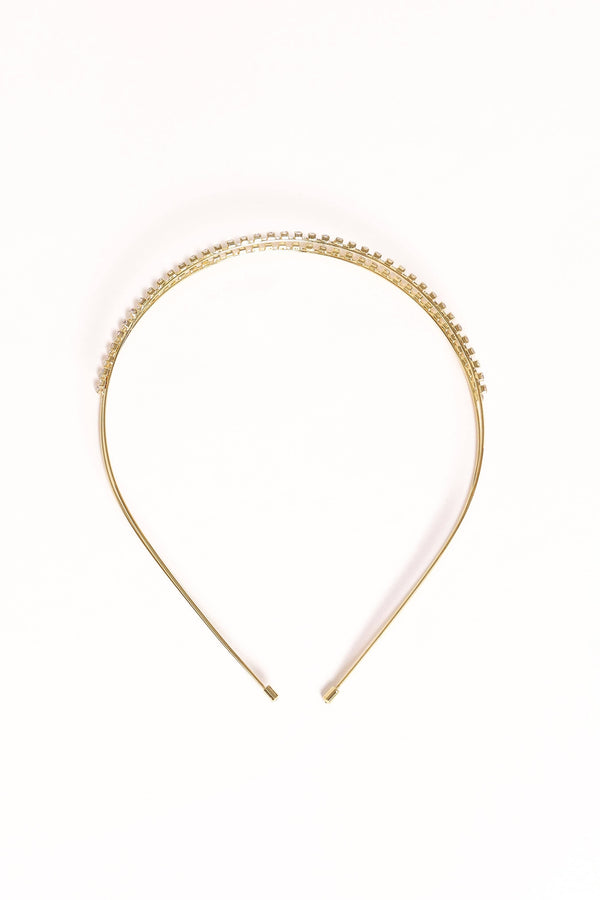 Petal and Pup USA ACCESSORIES Ellah Headband - Gold One Size