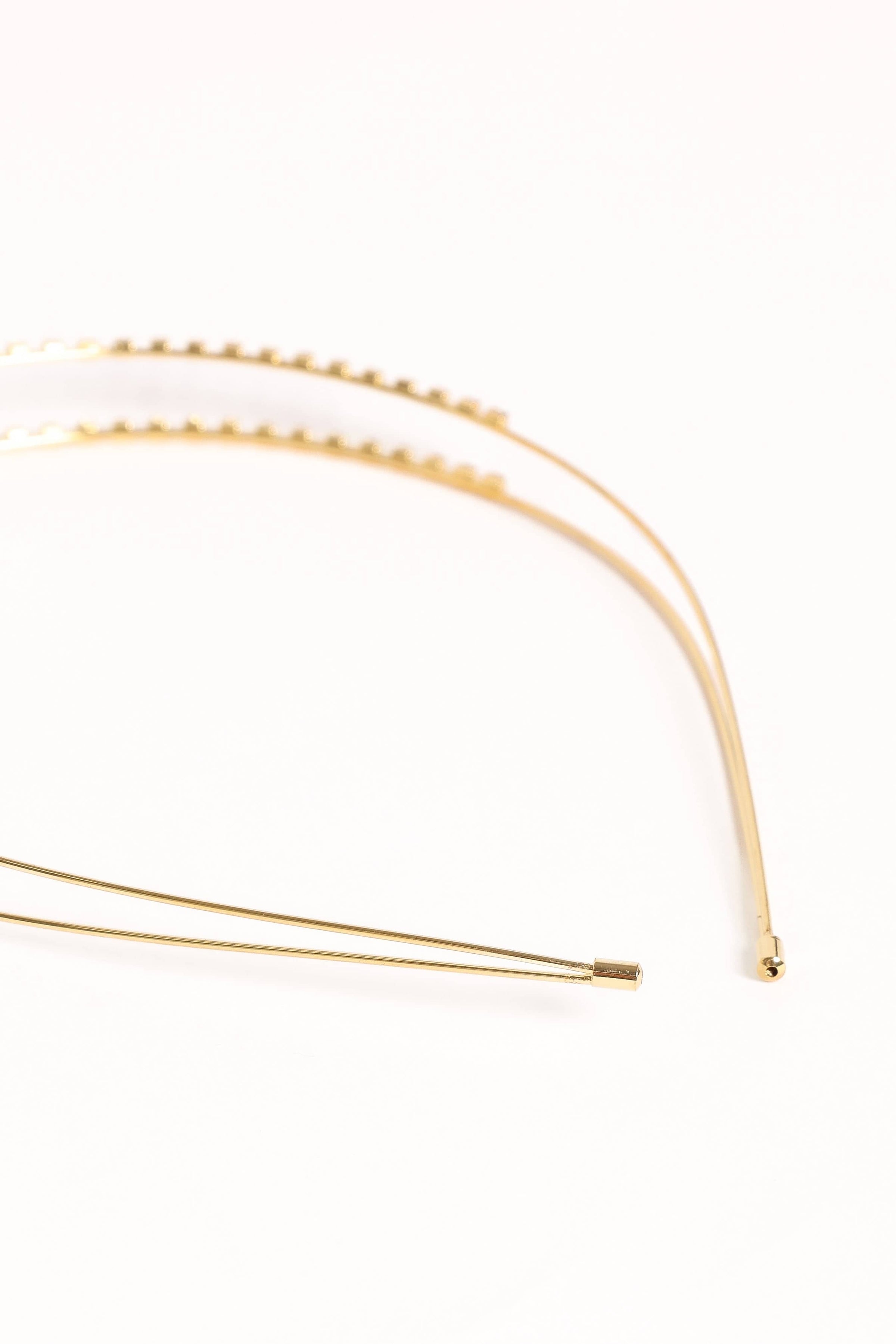 Petal and Pup USA ACCESSORIES Ellah Headband - Gold One Size