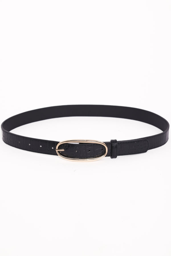 Petal and Pup USA ACCESSORIES Elodie Belt - Black One Size