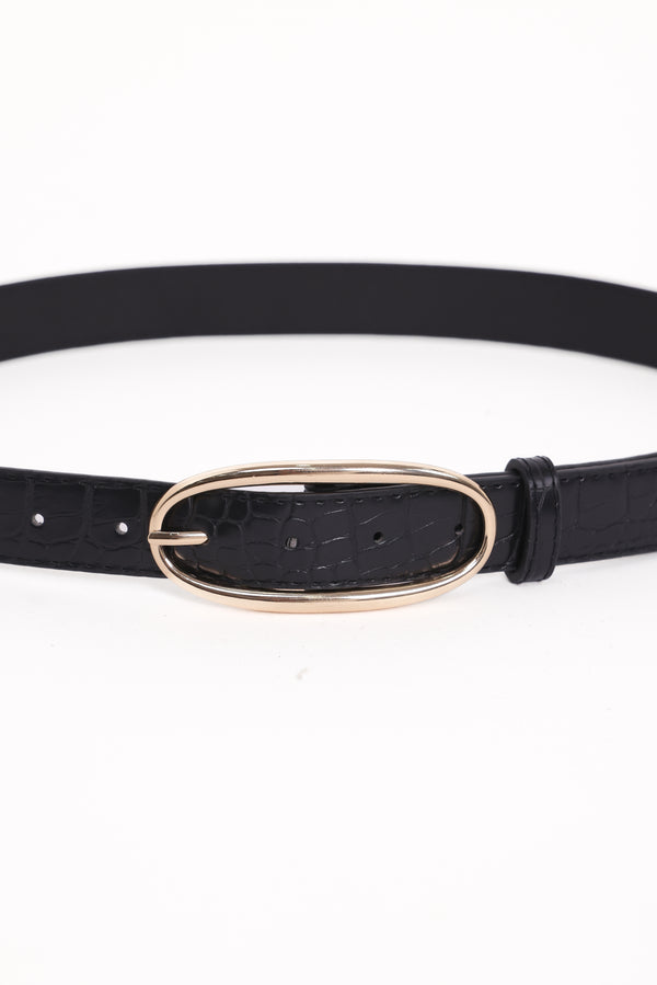 Petal and Pup USA ACCESSORIES Elodie Belt - Black One Size