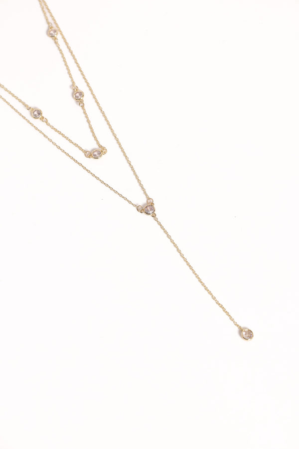 Petal and Pup USA ACCESSORIES Esme Necklace - Gold One Size